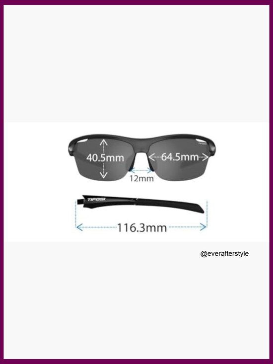 Sport Sunglasses with Vented Lenses, Grilamid TR-90 Frame, Anti-Fog